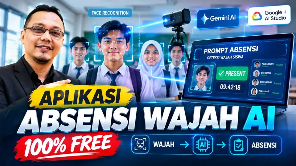 Cara Membuat Aplikasi Absensi Wajah dengan Google AI Studio dan Supabase