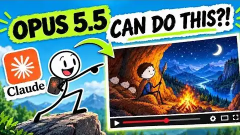 Cara Buat Video Animasi Stick Figure Guna Claude Opus 5.5 dan Higgsfield