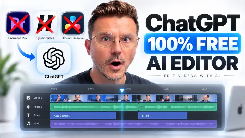 Editor Video ChatGPT Baharu: Suntingan AI Kos Rendah dengan Kesan Motion Graphics