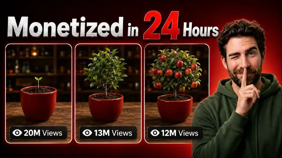 Bina Video Time-Lapse Pokok Tumbuh dengan AI: Niche Viral dalam 24 Jam