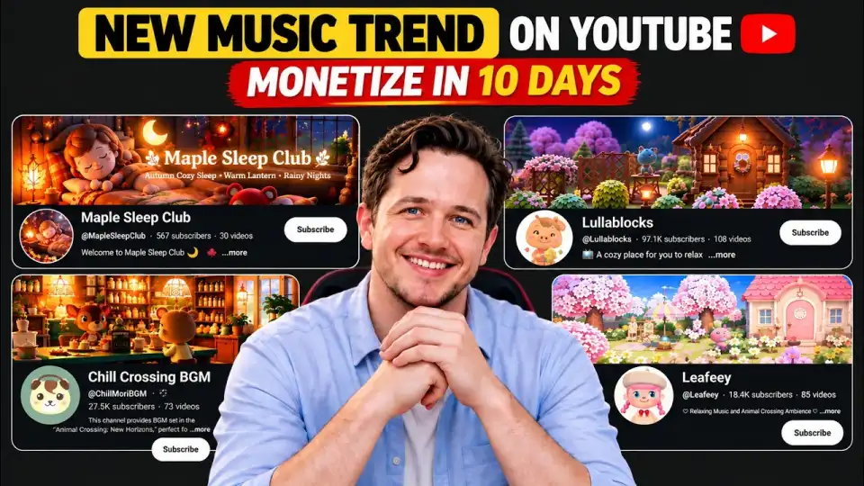 Cara Bina Channel Muzik AI Gaya Game untuk YouTube
